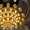 lampu maroko kuningan handmade
