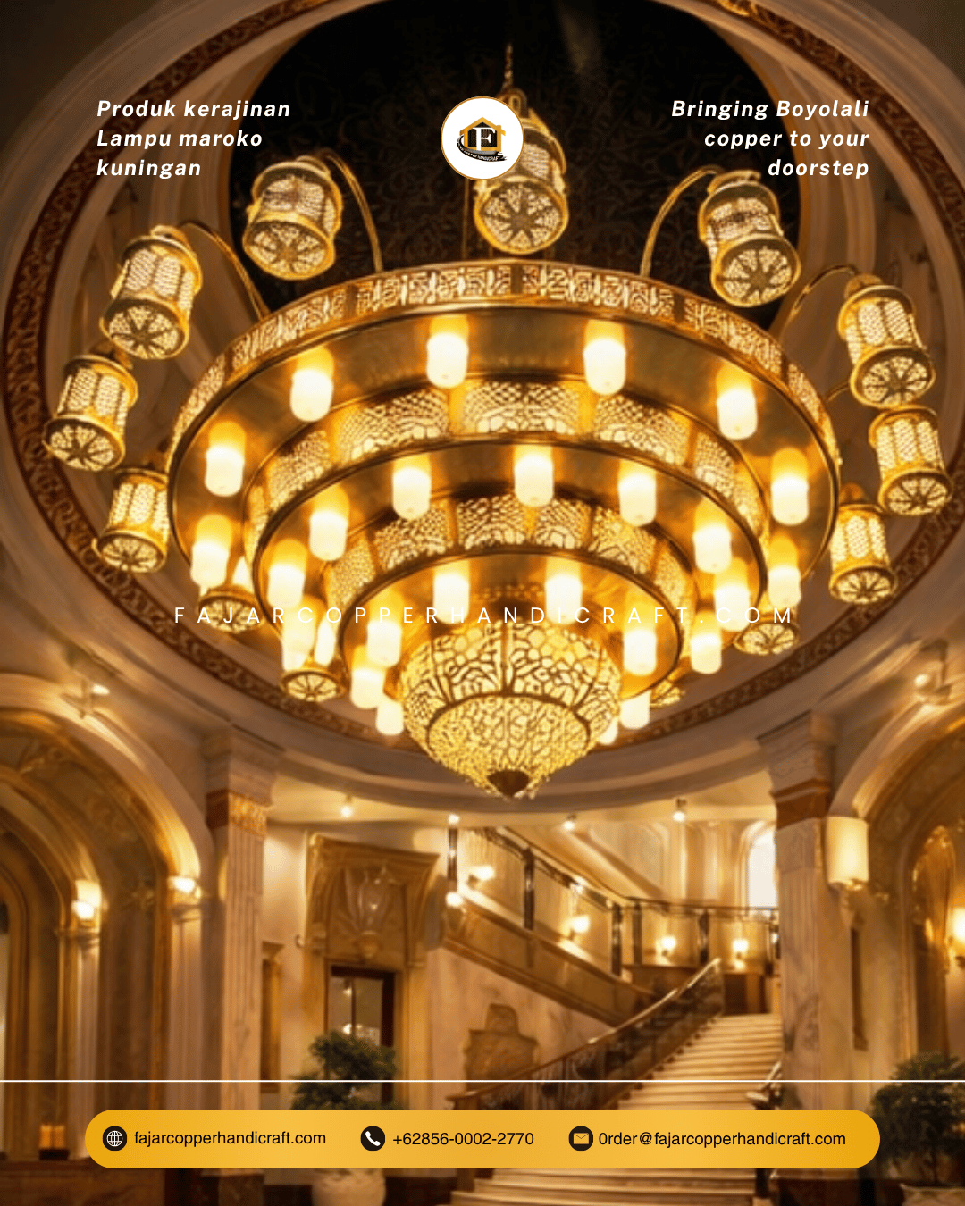 lampu maroko untuk masjid